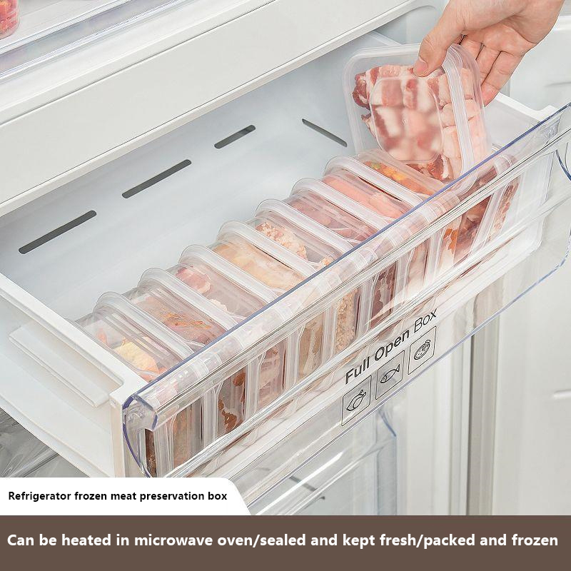 Meal Prep Containers Xl - Frigorifero carne congelata Sub-Package scatola per