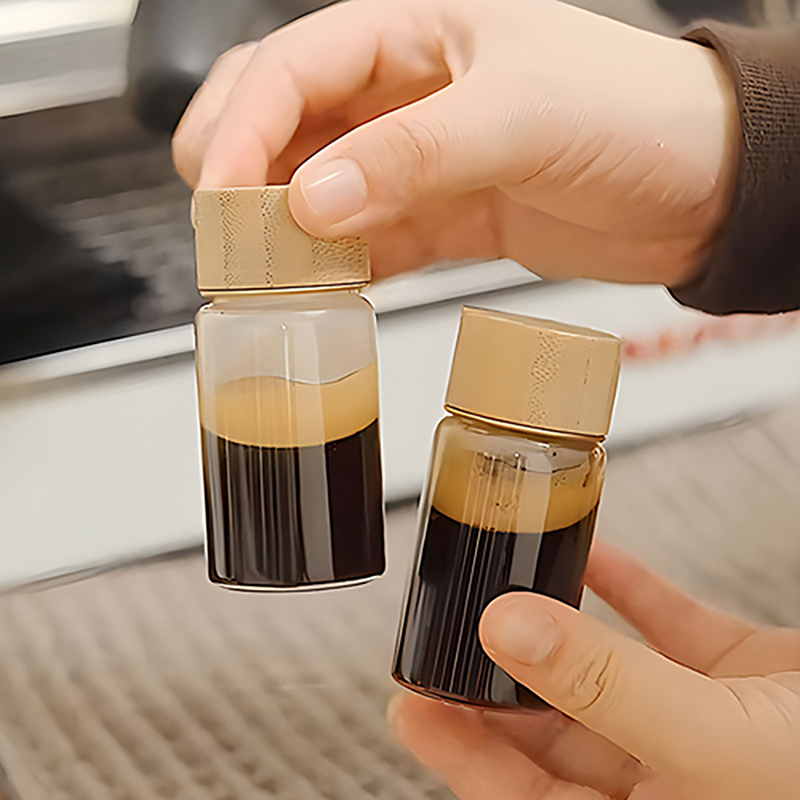 Meal Prep Juice Bottles - Mini bottiglia di vetro da 20/25/30ml