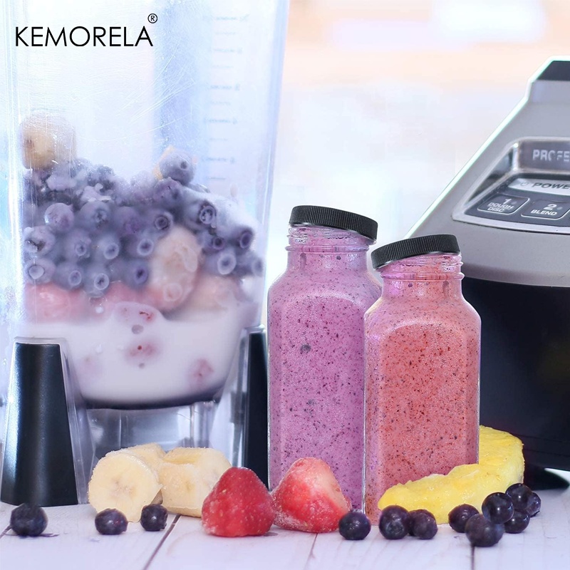 2/4PCS 350ML Bottiglia di vetr - Meal Prep Juice Bottles recensione e prezzo
