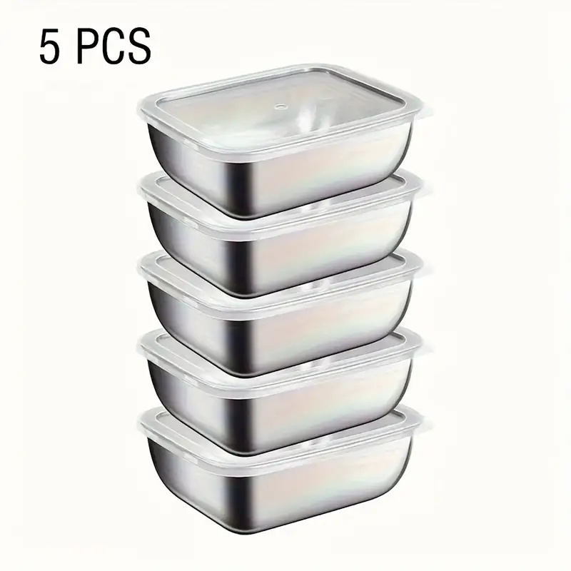 Set di 5 Contenitori Impilabil - Meal Prep Containers Xl recensione e prezzo
