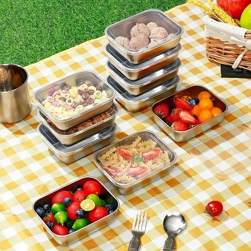 Set di 5 Contenitori Impilabil - Meal Prep Containers Xl recensione e prezzo