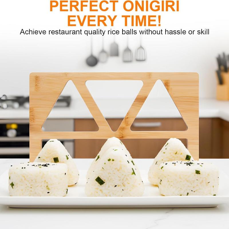 Stampo in Legno per Onigiri co - Meal Prep Onigiri recensione e prezzo