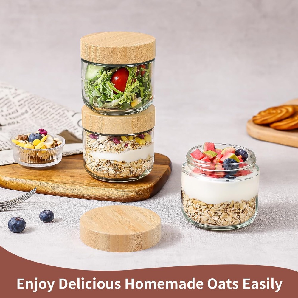 Contenitori per Overnight Oats - Meal Prep Yogurt Containers recensione e prezzo